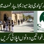 Balochistan Archaeology & Museums Department Jobs