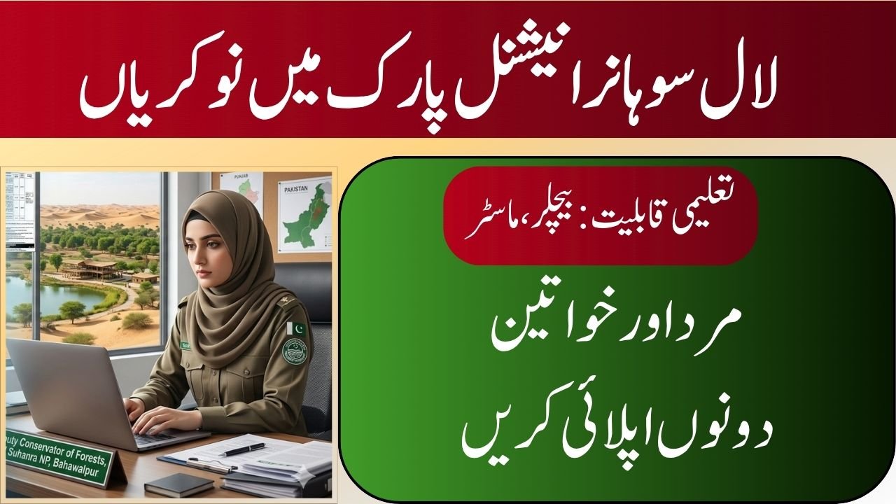 Lal Suhanra National Park Jobs 2026