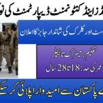 Military Lands & Cantonments Department Jobs 2026