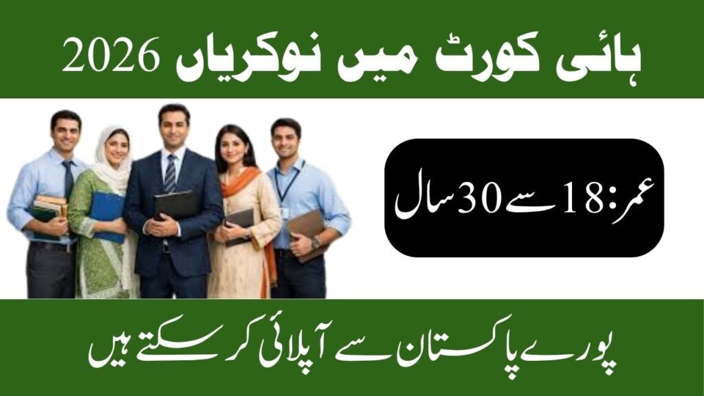 High Court of Balochistan Jobs 2026