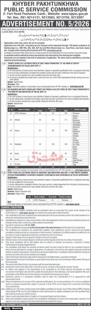 KPPSC Police Jobs 2026