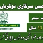 NADRA Jobs 2026 Islamabad
